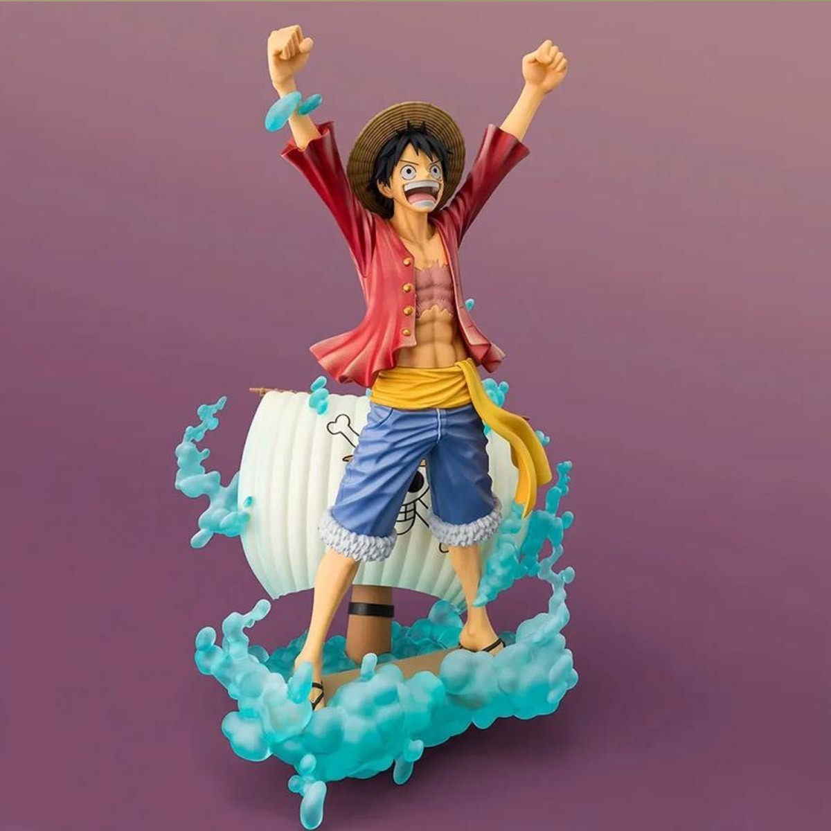 One Piece - Figurine Luffy Setting Out For The New World - Figuartszero Startune  -  ONE PIECE