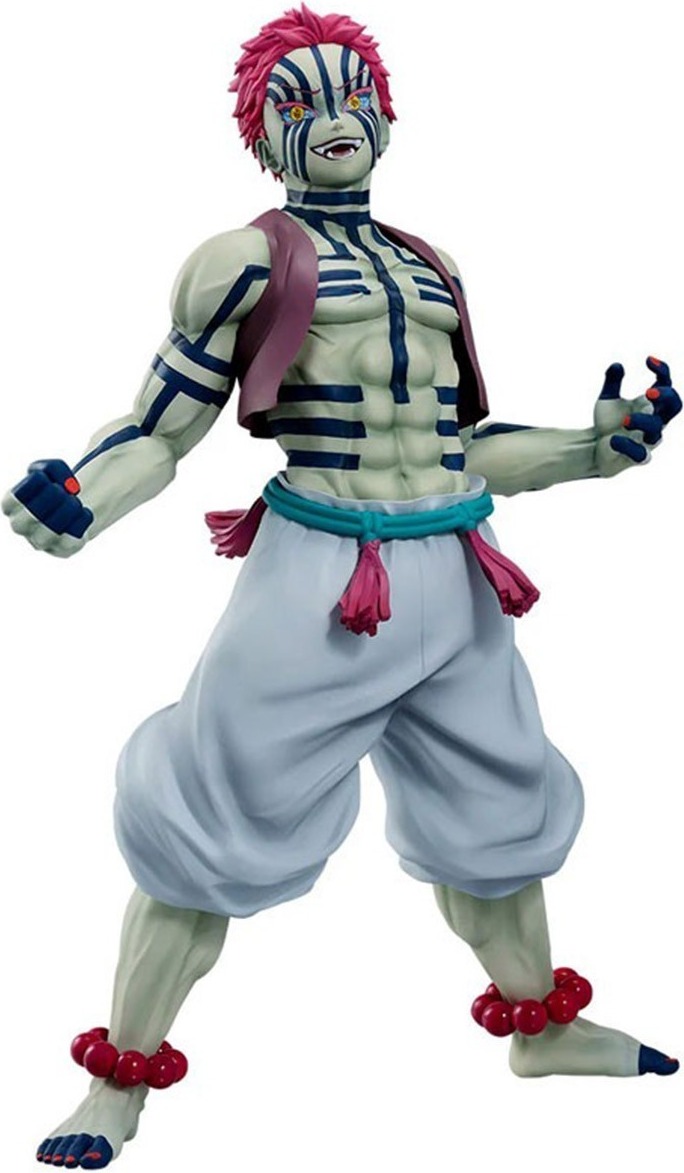Demon Slayer - Figurine Akaza - ichibansho Upper three  - DEMON SLAYER