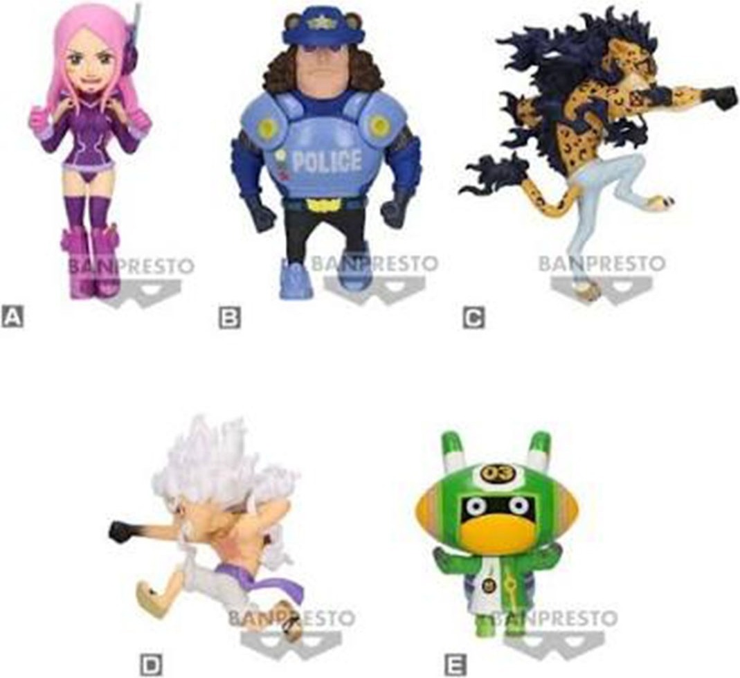 One Piece - Set de 5 Figurines WCF - Egghead Vol 3  -  ONE PIECE