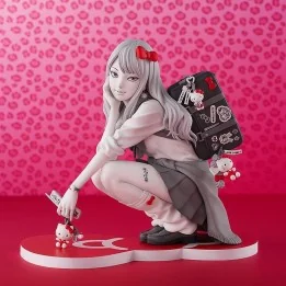 Statue Gyaru Tomie x Hello Kitty (Junji Ito) – Good Smile Company
