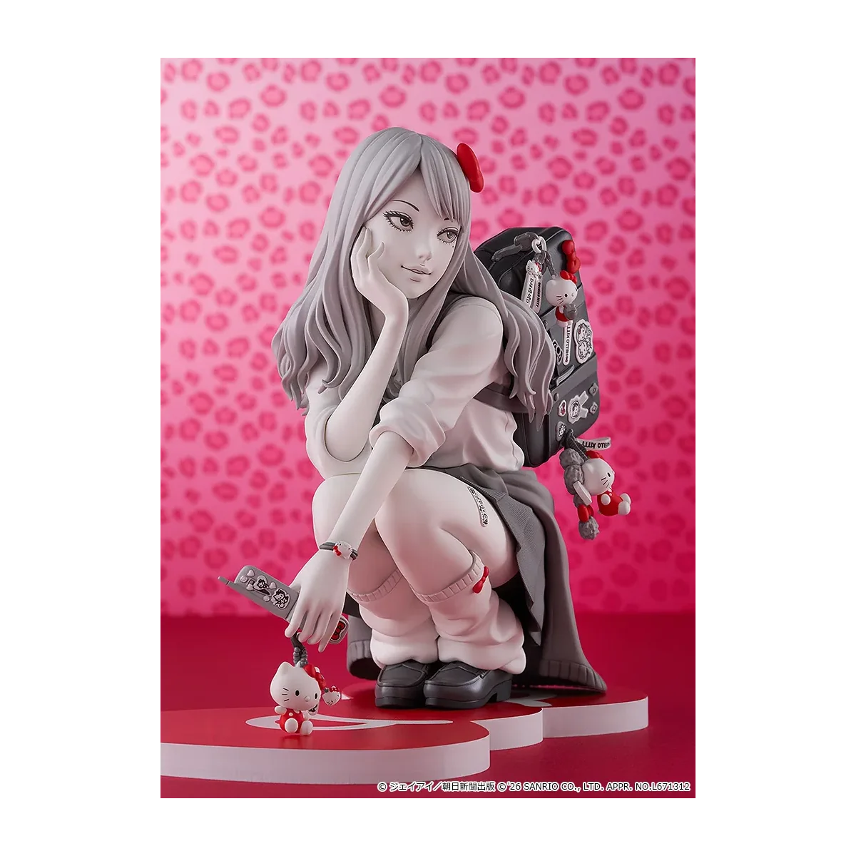 Statue Gyaru Tomie x Hello Kitty (Junji Ito) – Good Smile Company