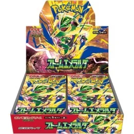 Display Pokemon Storm Emeralda Japonaise — Boite 30 Boosters M6 Mega Rayquaza