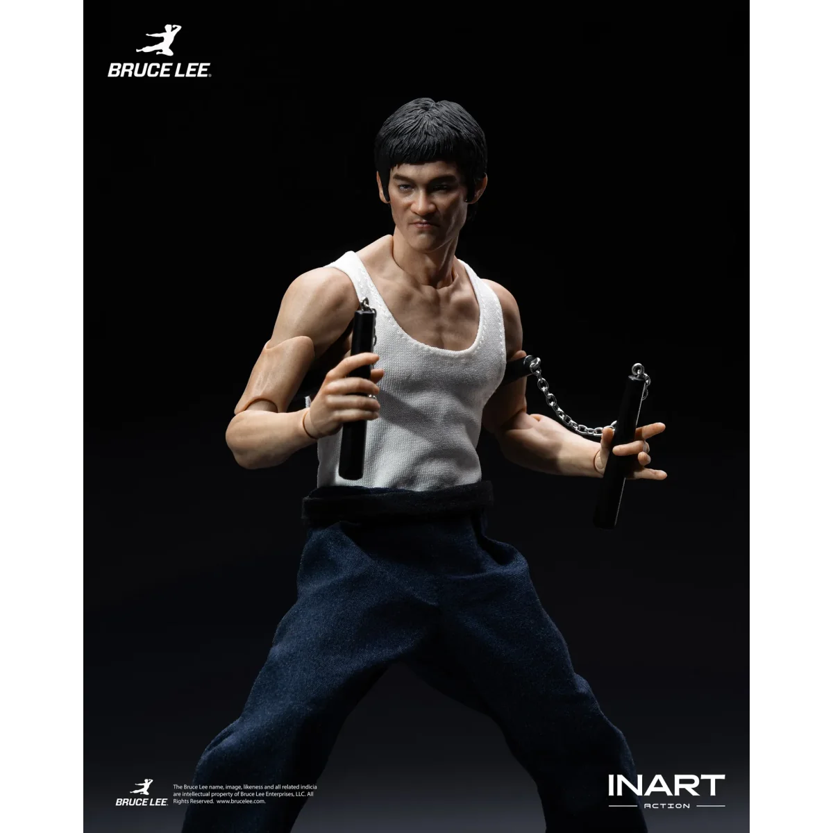 Figurine Bruce Lee (Kung Fu Outfit) 1/12 - INART