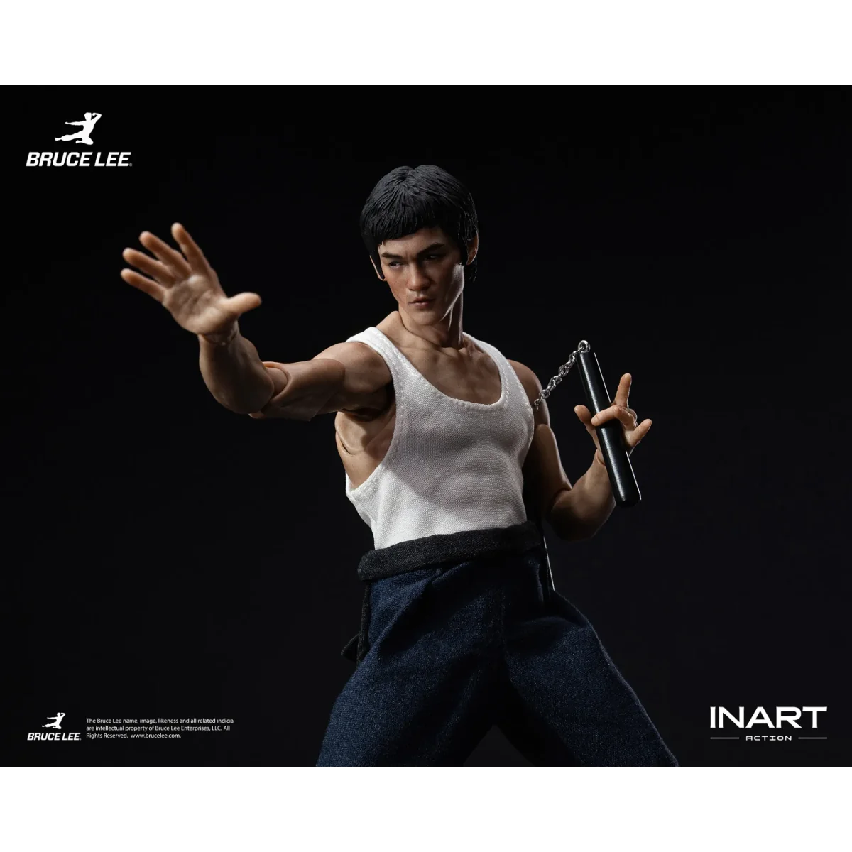 Figurine Bruce Lee (Kung Fu Outfit) 1/12 - INART