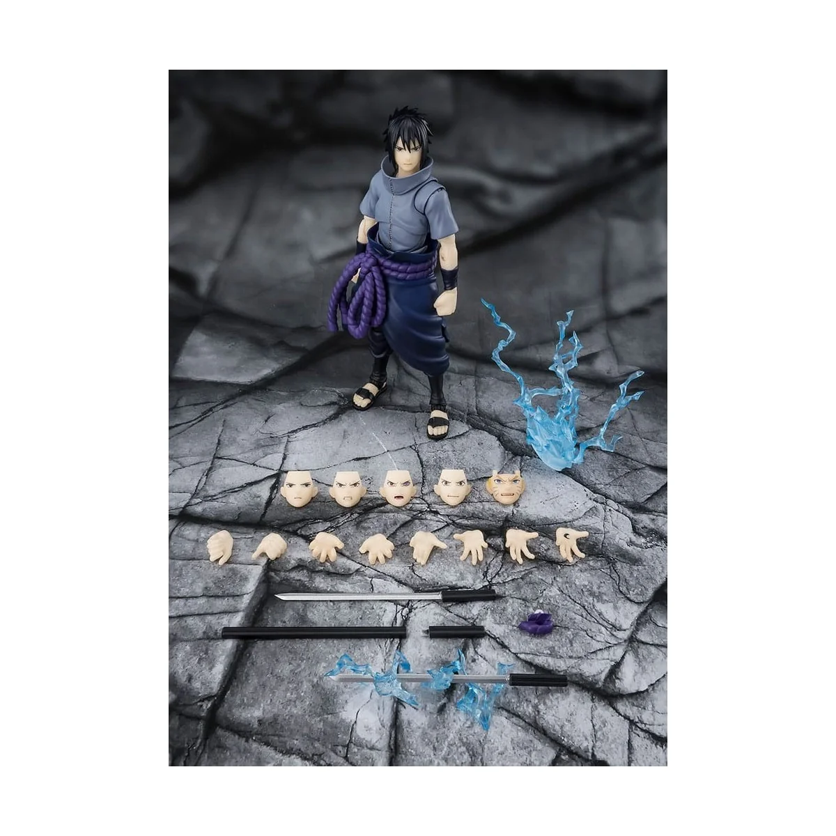 Figurine Sasuke Uchiha Solitary Shinobi - S.H.Figuarts - Bandai Tamashii Nations