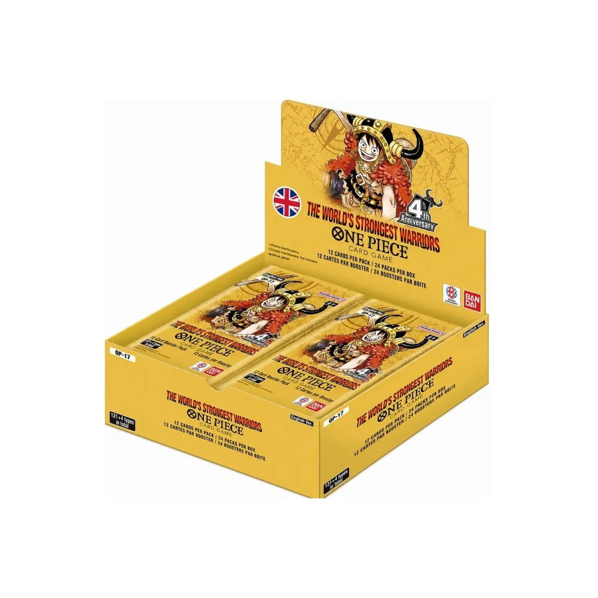 Display One Piece OP17 Anglais – Boîte de 24 Boosters TCG