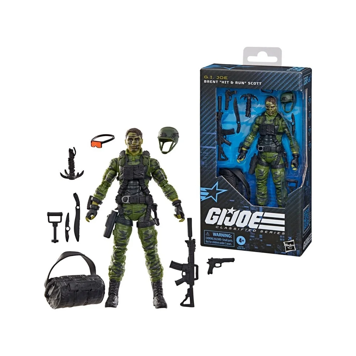 G.I. Joe Classified Series - Figurine Brent "Hit & Run" Scott