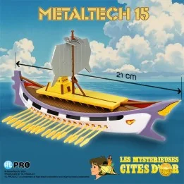 Figurine Solaris Metaltech 15 - Les Mystérieuses Cités d'Or | HL Pro