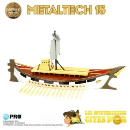Figurine Solaris Métallique — Les Mystérieuses Cités d'Or | Metaltech 15 (Boîte FR)