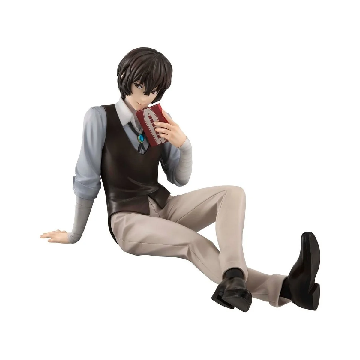 Figurine Osamu Dazai Palm Size Megahouse – Bungo Stray Dogs
