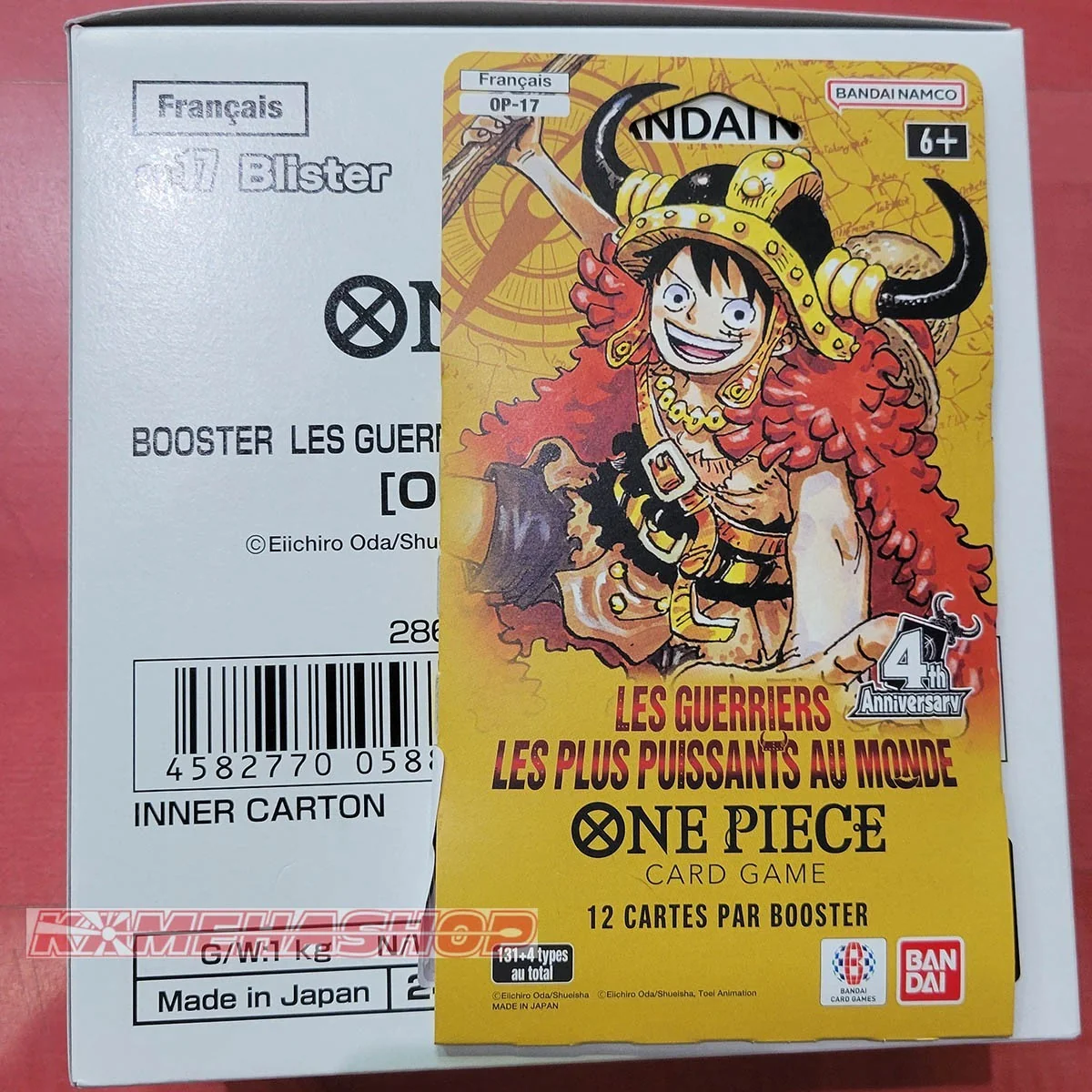One Piece Card Game - OP17 Sleeve 24 Booster pack - FR