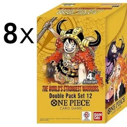 Double Pack Set Vol. 12 (DP-12) OP-17 English — Boîte de 8 | One Piece TCG