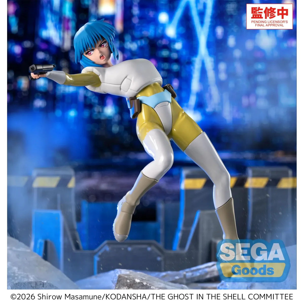 Figurine Motoko Kusanagi Luminasta - Ghost in the Shell | Sega 20 cm