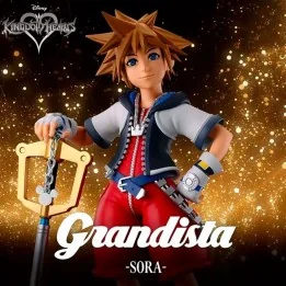 Figurine Kingdom Hearts Sora Grandista Banpresto - 20 cm | Boutique Kamehashop