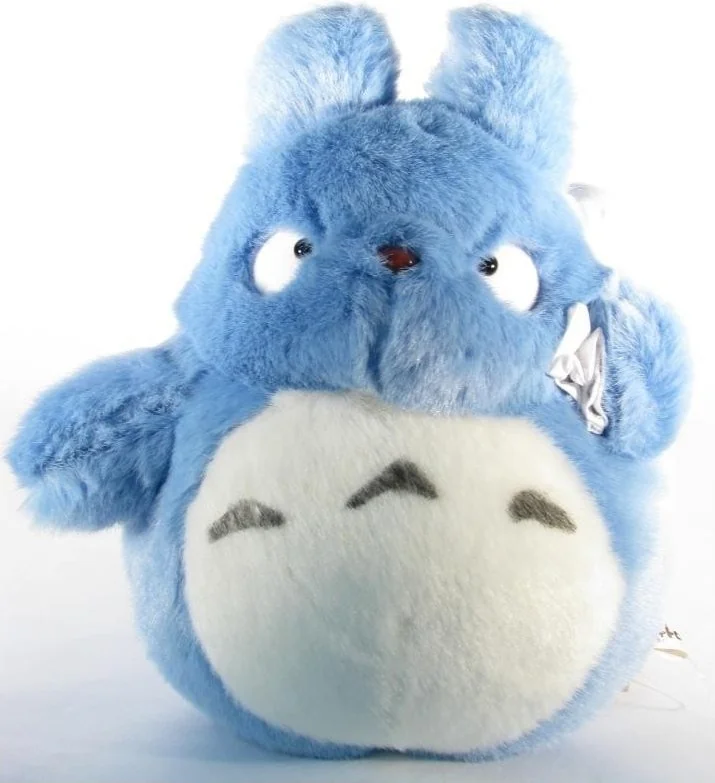 Totoro - Peluche de Totoro bleu - Taille M  -  TOTORO - GHIBLI