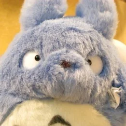Totoro - Peluche de Totoro bleu - Taille M  -  TOTORO - GHIBLI