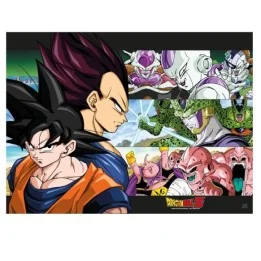 Dragon Ball Z - Poster Sangoku & Ennemis  - Goodies DBZ