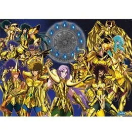 Saint Seiya - Poster des Chevaliers d'or - Grand Format  - Goodies